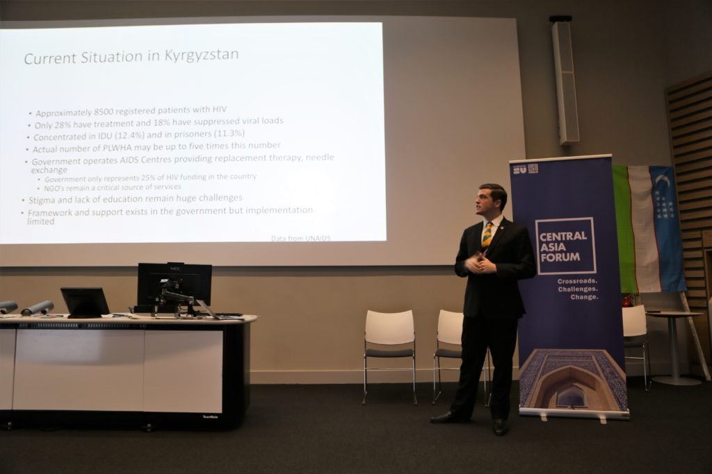 Mark Jahnke at the Central Asia Forum 2018